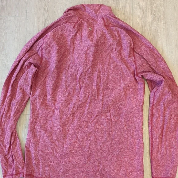 Red Quarter-Zip Pullover - Picture 2 of 3